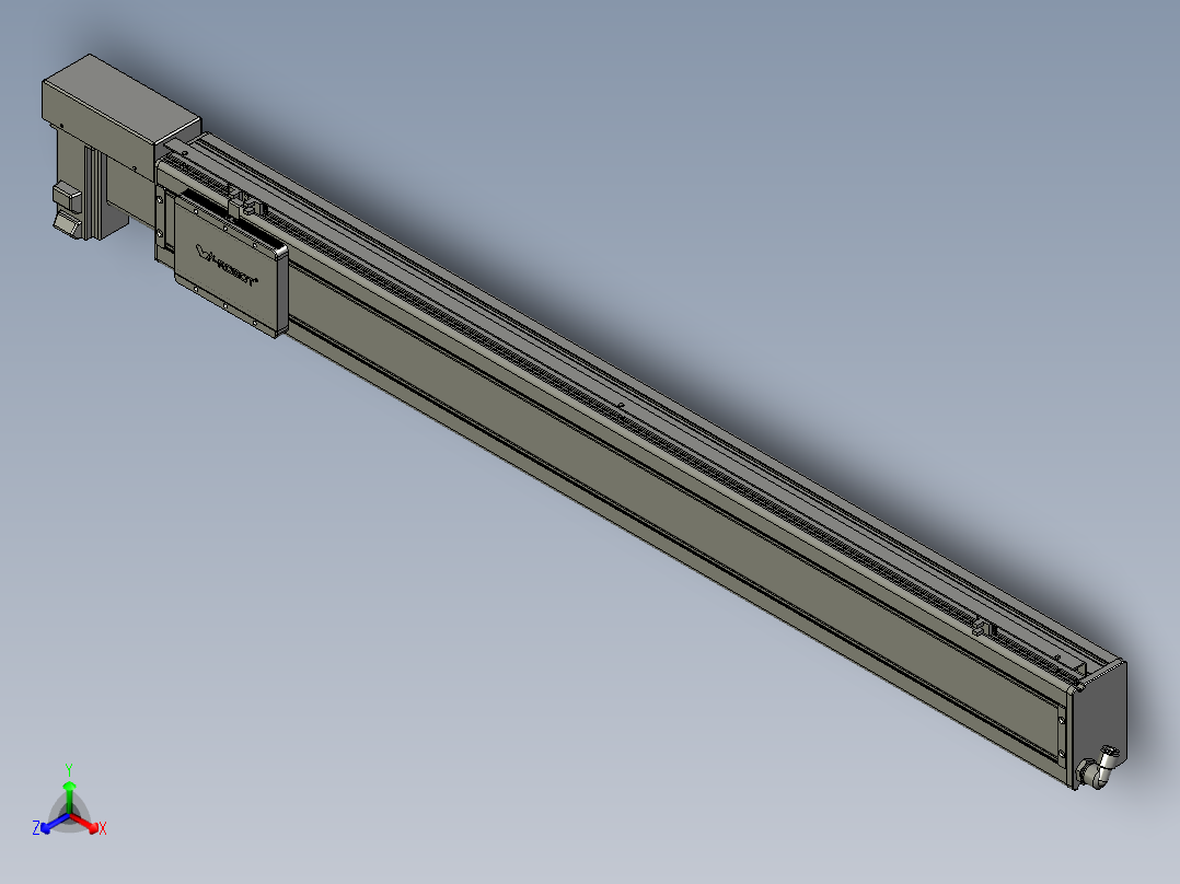 威洛博VBC12-S1000-BR-P40正等轴测图