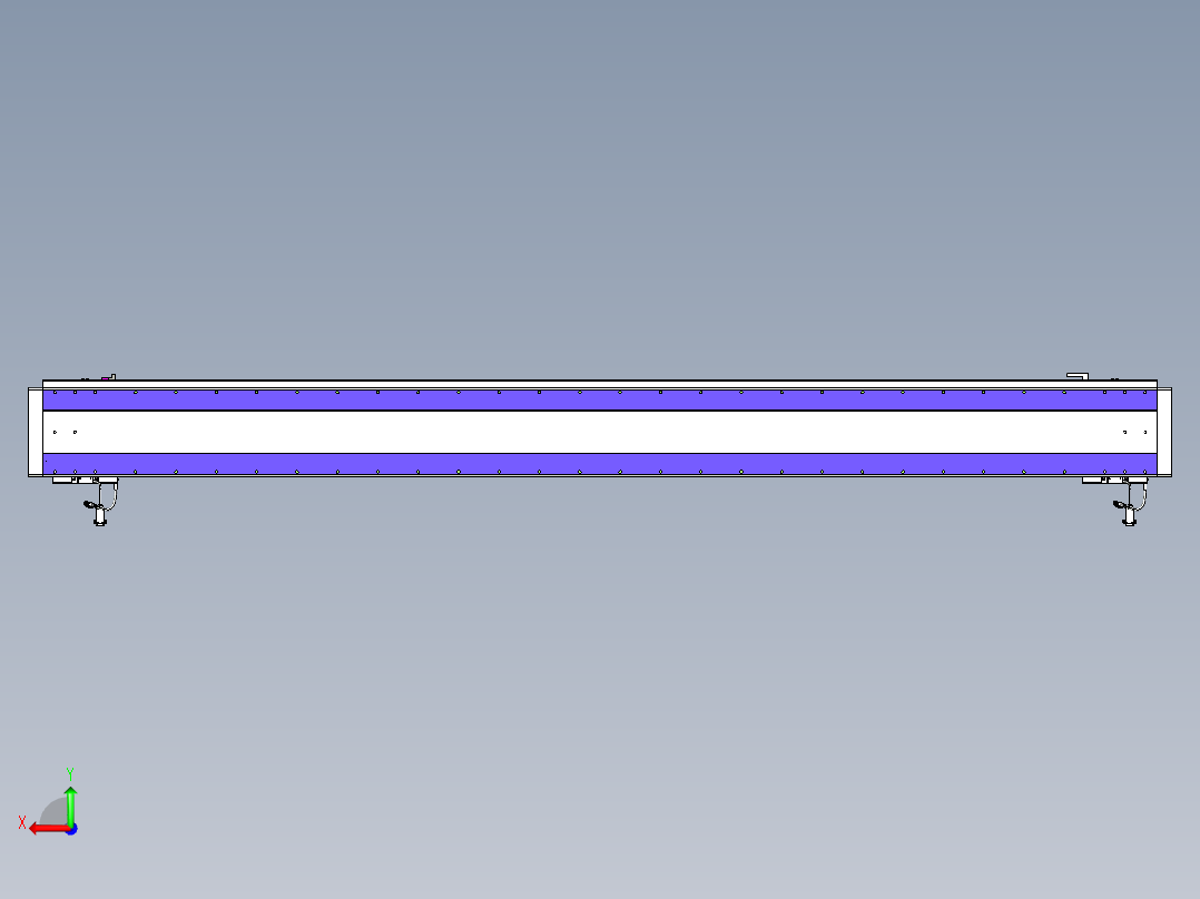威洛博VL系列直线电机模组-2VL22H2-S2350后视图