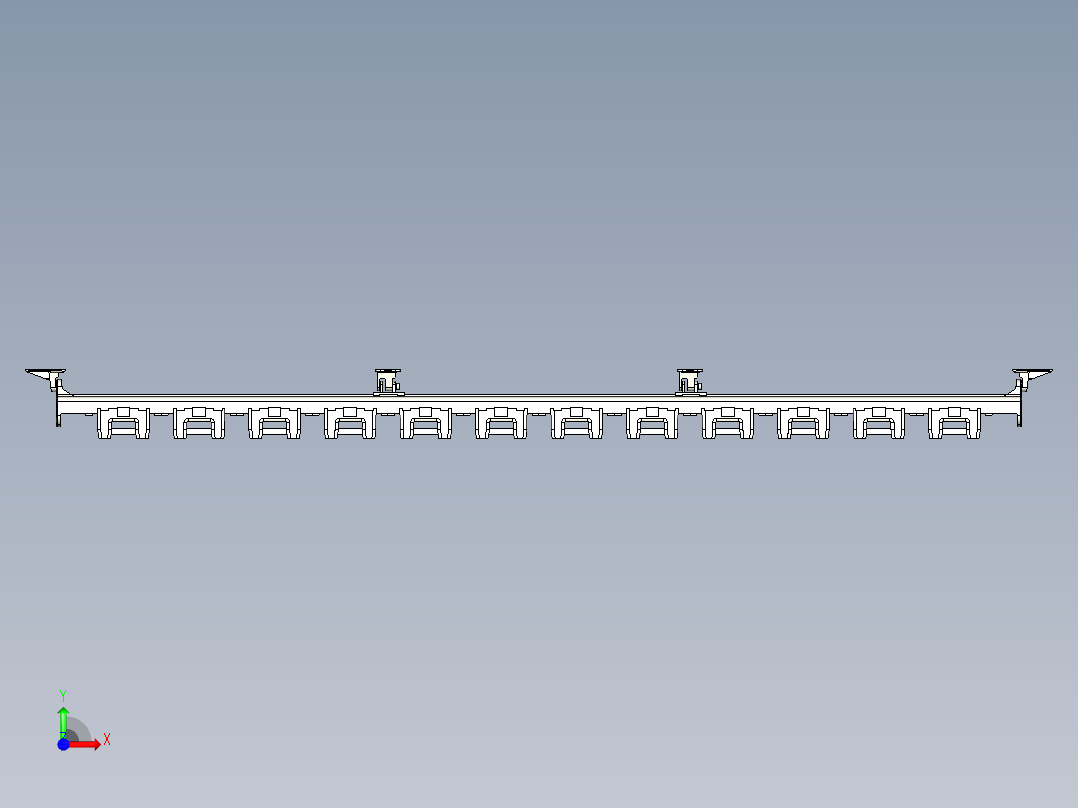 基恩士SJ-HS156_kc图纸模型前视图