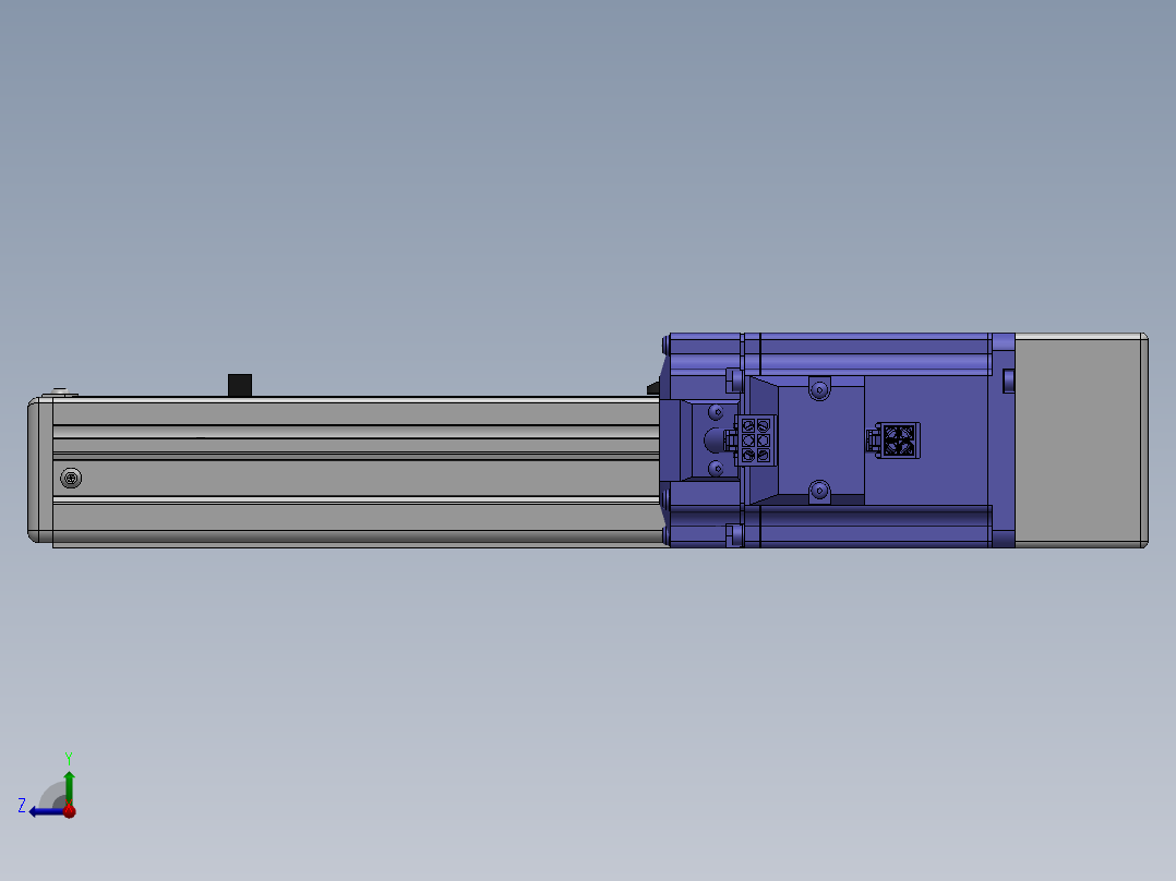 精密模组MY50-T10-150-BR-P20B-C4-C右视图