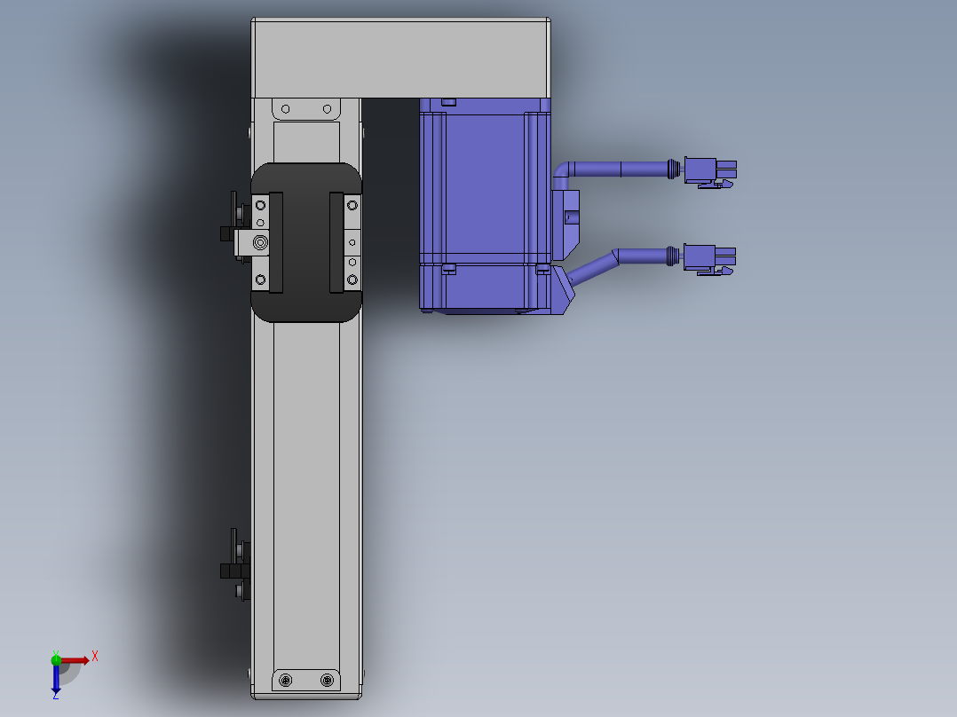 精密模组MY50-T10-150-BR-P20B-C4-C俯视图