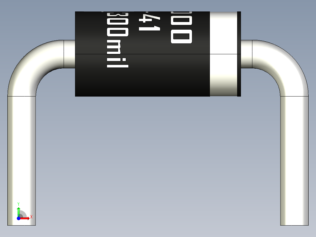 轴向二极管-DO-41_Normal_300mil_rev1.0.rar前视图
