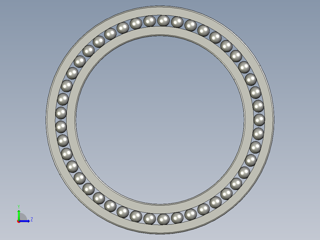 深沟球轴承61956左视图