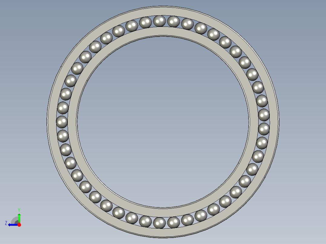深沟球轴承61956右视图
