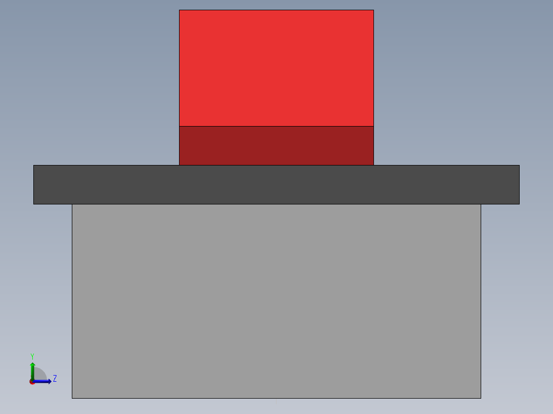 电源开关按键左视图