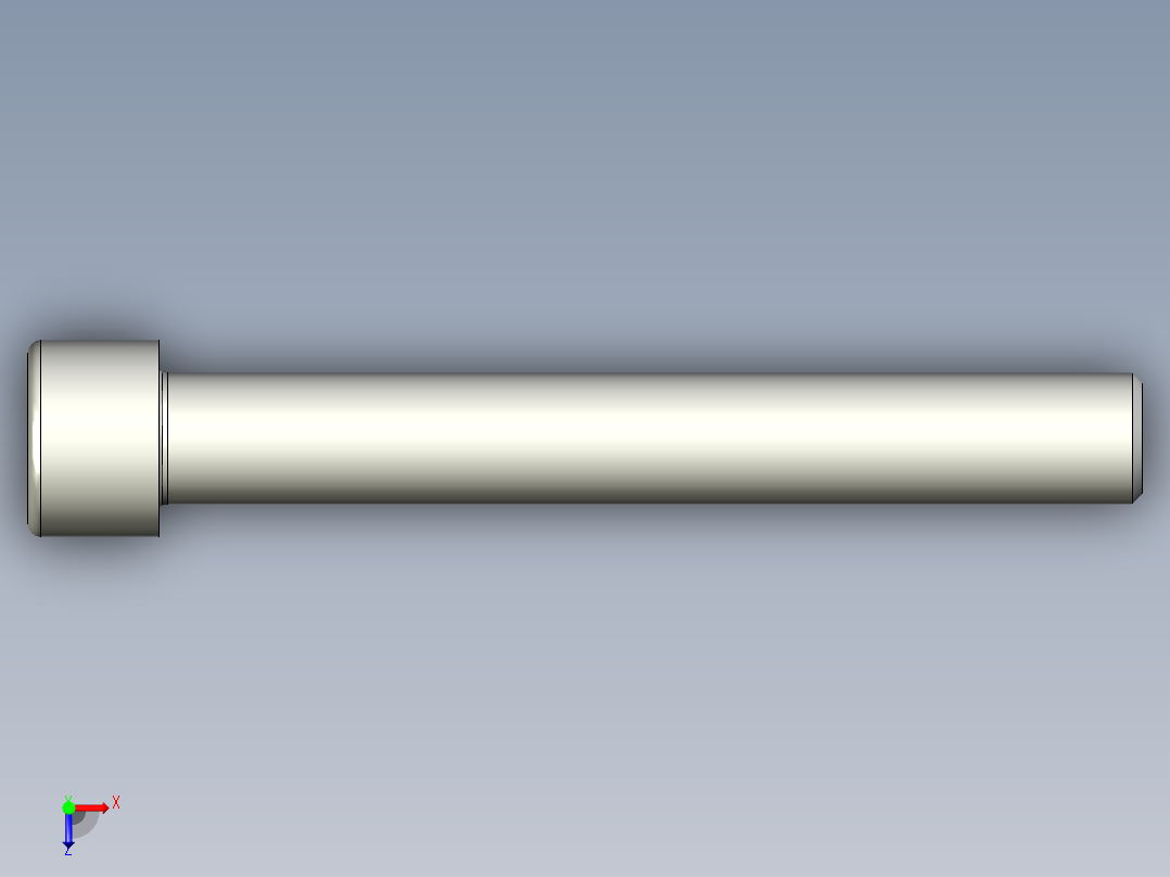 螺钉-DIN_912-M20x150.stp俯视图