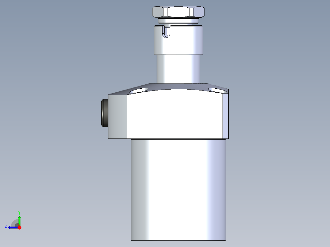 KOSMEKLT0480-CR-Y60多系列多零件图纸模型多系列多零件图纸模型右视图