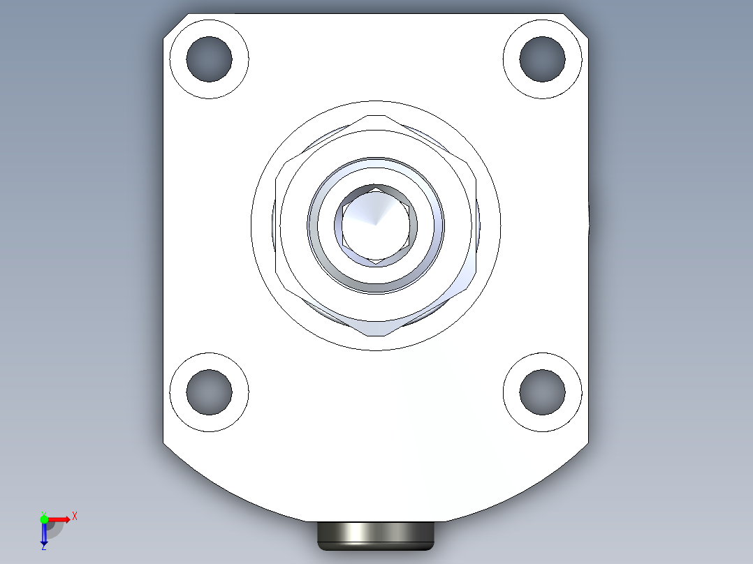 KOSMEKLT0480-CR-Y60多系列多零件图纸模型多系列多零件图纸模型俯视图