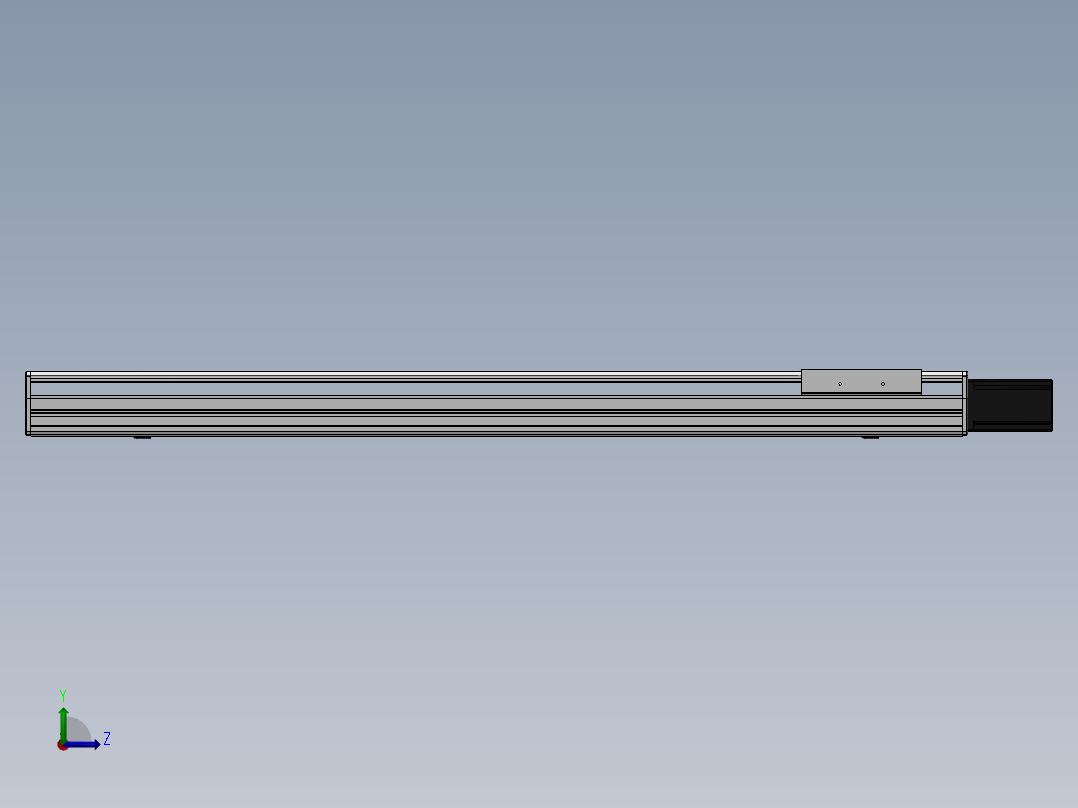 精密模组MY140-T10-850L-BC-P40B-C4-C左视图