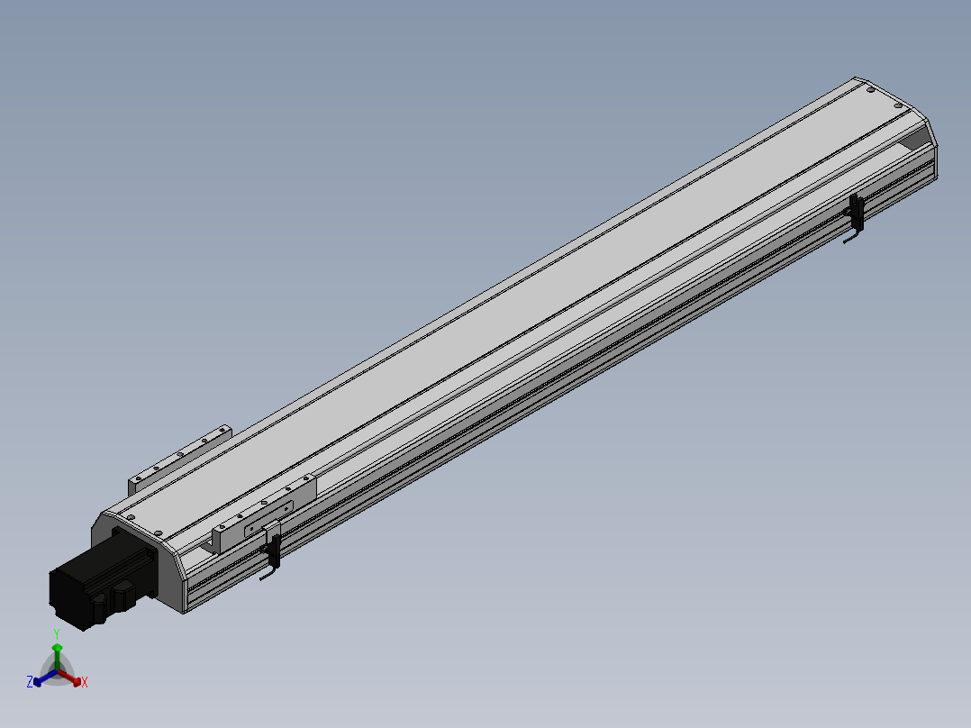精密模组MY140-T10-850L-BC-P40B-C4-C正等轴测图