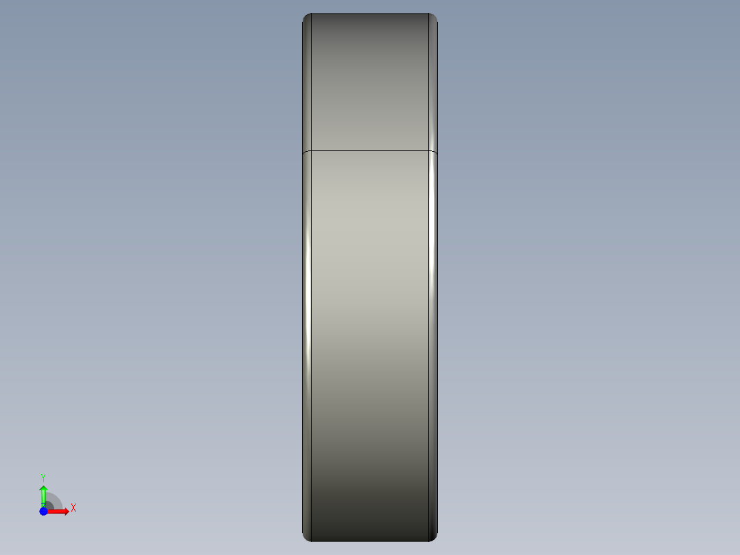 深沟球轴承6308前视图