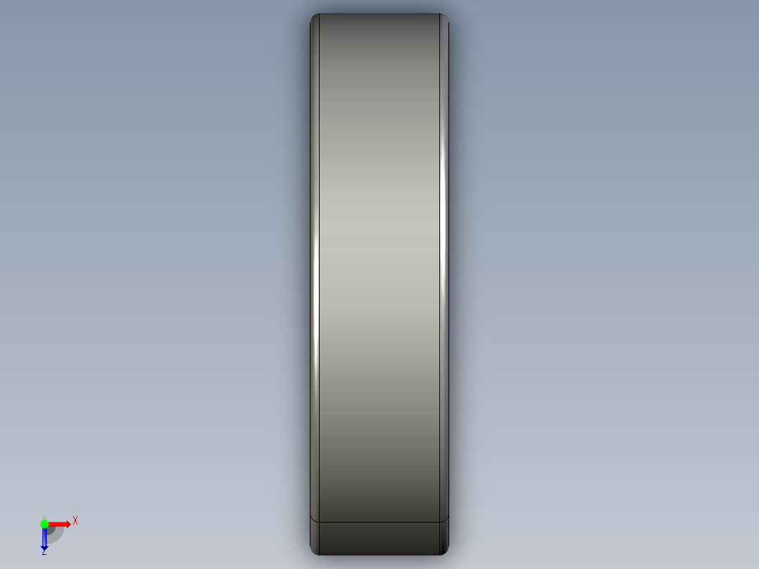 深沟球轴承6308俯视图