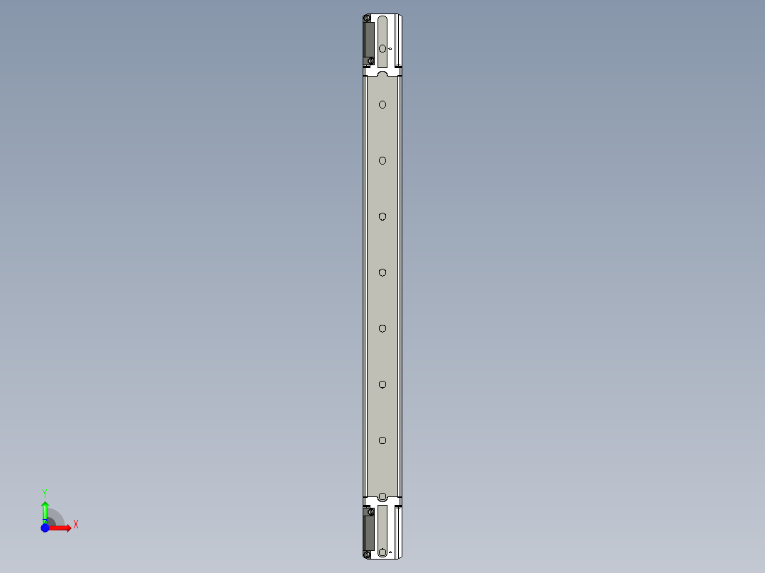 基恩士SL-V10L_R_kc图纸模型前视图