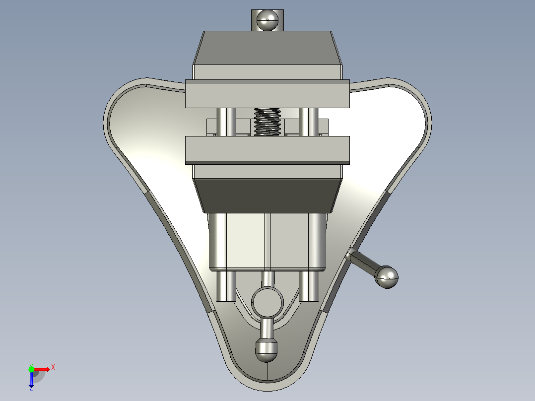 旋转台钳1229772===50俯视图