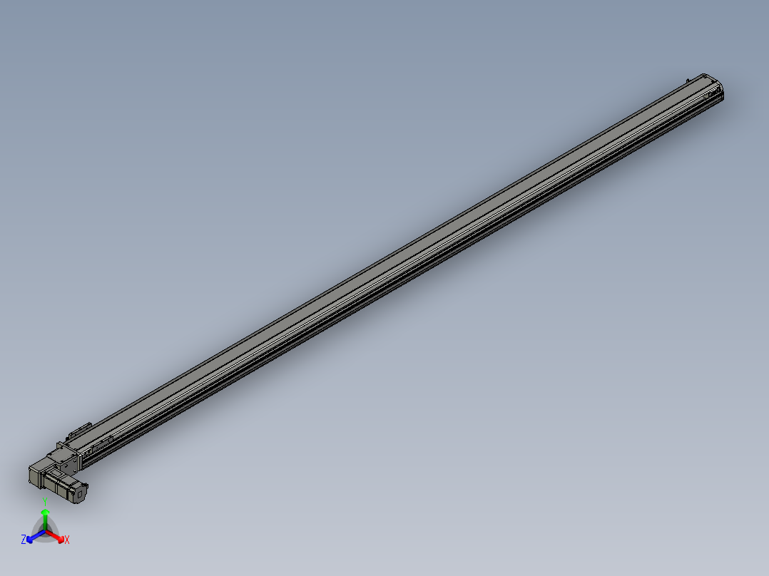 模组FTB10-L-2600正等轴测图