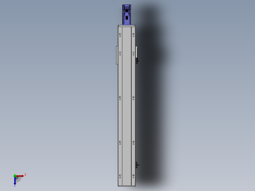 精密模组MY80S-T10-500L-P10B-BC-C4俯视图