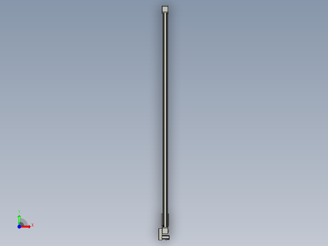 欧规系列-GB8-L96-S3100-BL-P40-MS3前视图