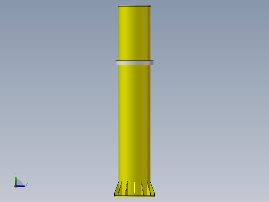 2吨电动转臂旋臂吊图纸左视图