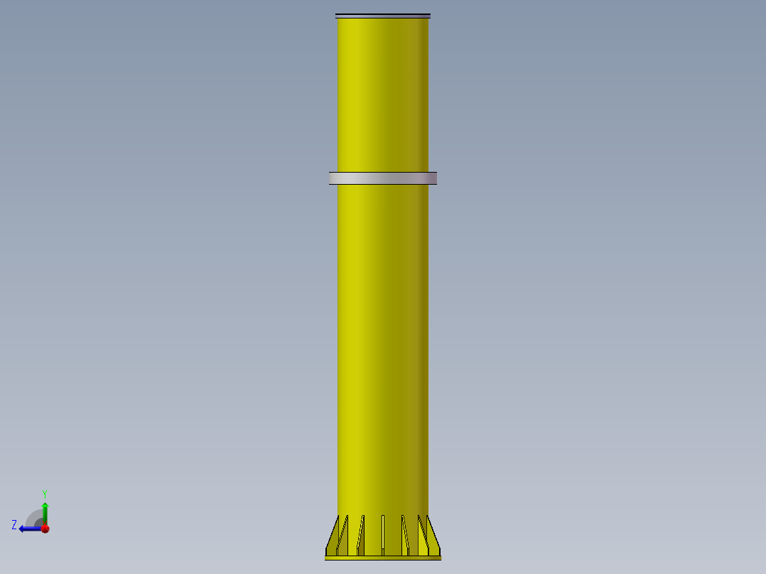 2吨电动转臂旋臂吊图纸右视图