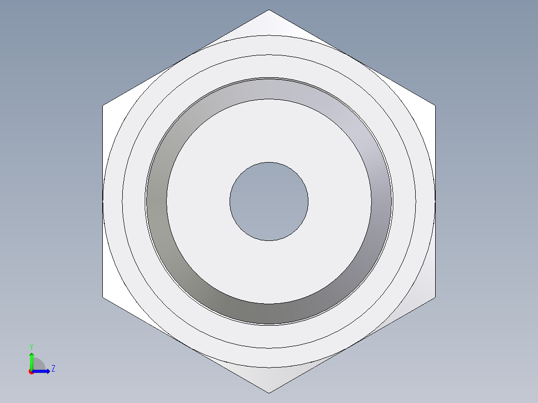 卡套式工业通用硬管接头EO_Standpipe_connector_EVGE08SMEDCF左视图