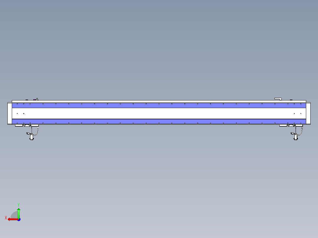 威洛博VL系列3d模型模组2VL17E2Y-S1850后视图