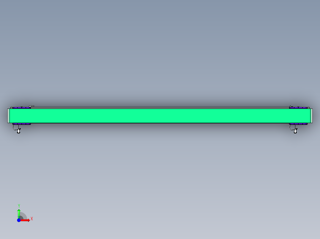 威洛博VL系列直线电机模组-2VL17E3-S3000前视图