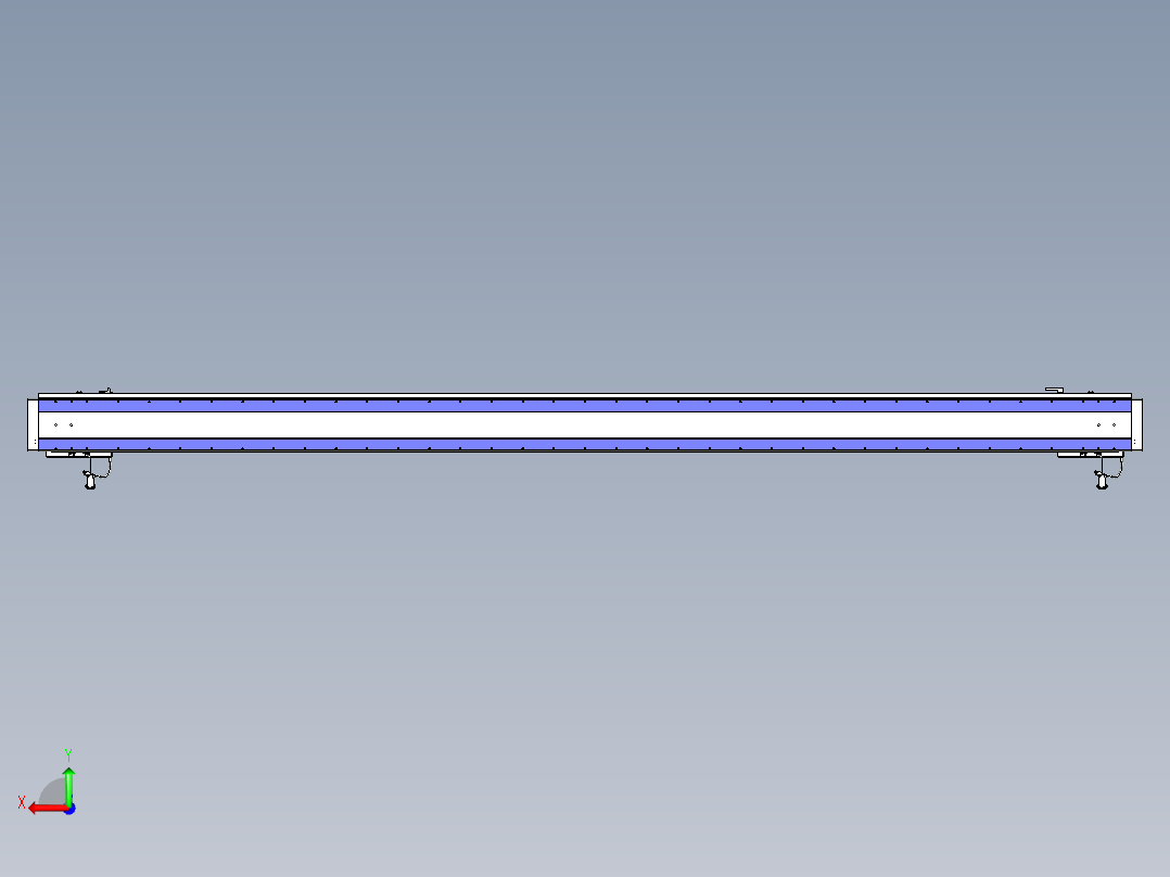 威洛博VL系列直线电机模组-2VL17E3-S3000后视图