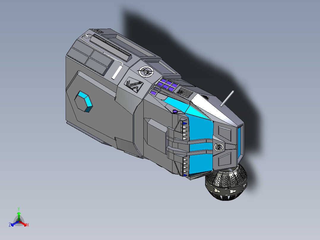 NASA六轮火星探测车简易模型<span style='color: red'>3D</span><span style='color: red'>图纸</span> <span style='color: red'>INVENTOR</span><span style='color: red'>设计</span> <span style='color: red'>附</span>STEP