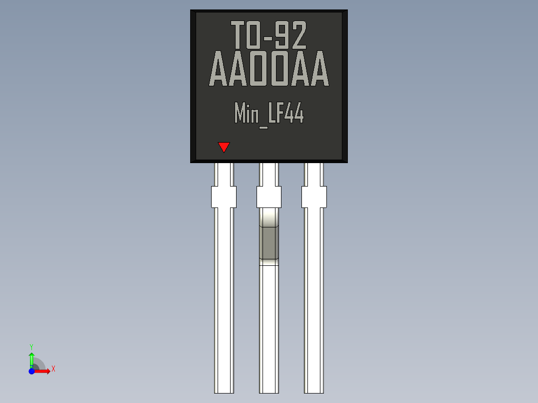 TO-92_Min_LF44_rev1.1前视图