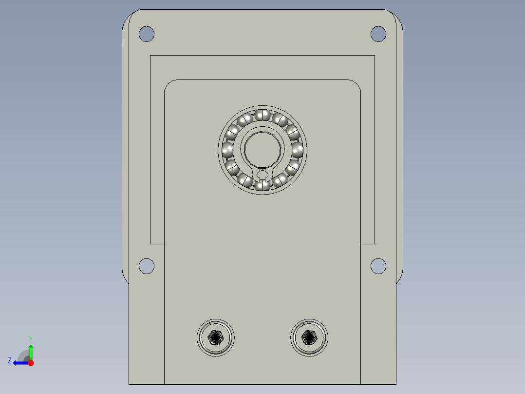 模组FSK40-L10C7-BC-T40（1000行程）右视图