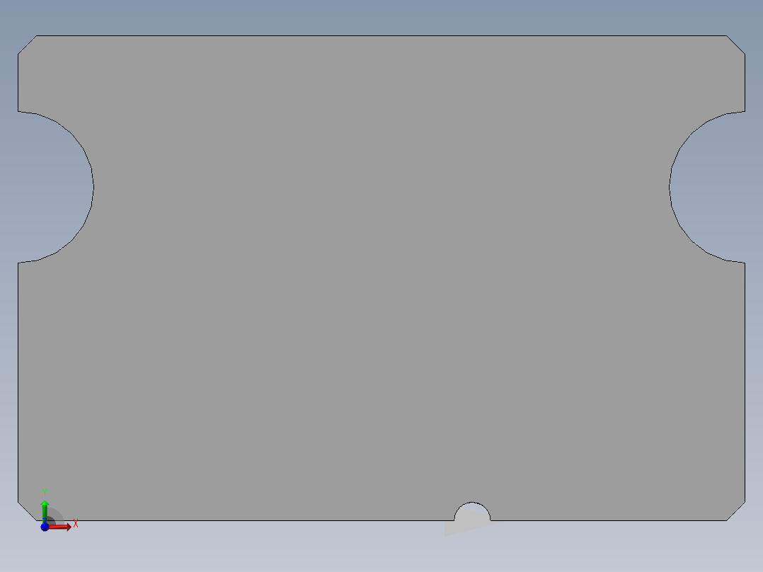 滑块MGN12C前视图