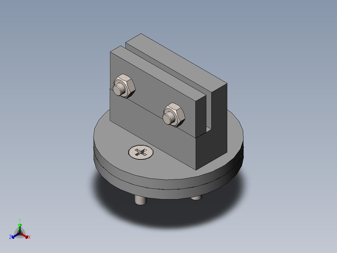夹具正等轴测图