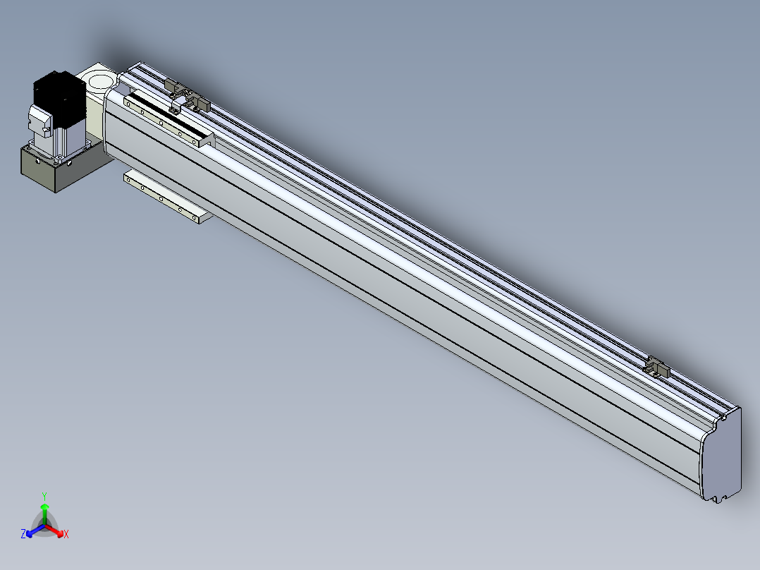 同步带滑台-半封闭B13H-L45-S850-LU-P40-D3