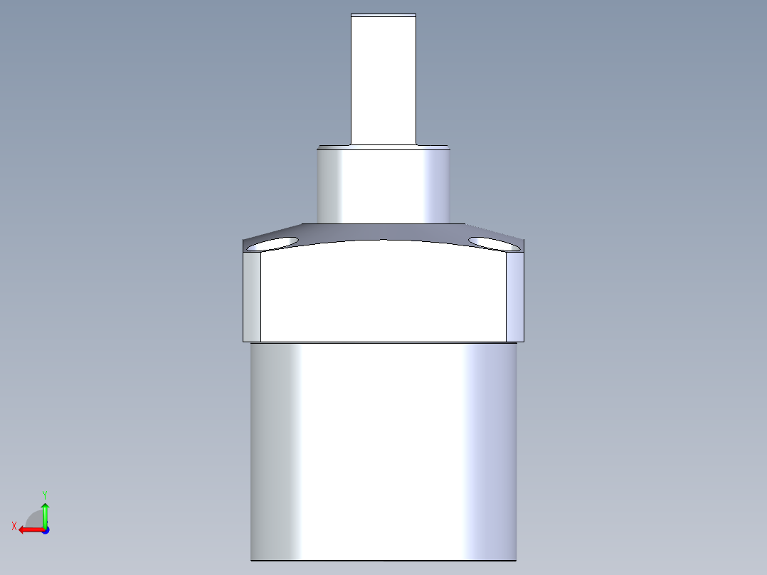 KOSMEKLG0900-Gx-P多系列多零件图纸模型后视图