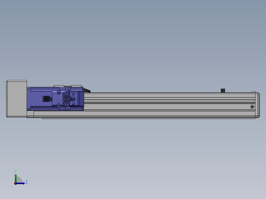 精密模组MY50-T10-250L-BL-P10B-C4-C左视图