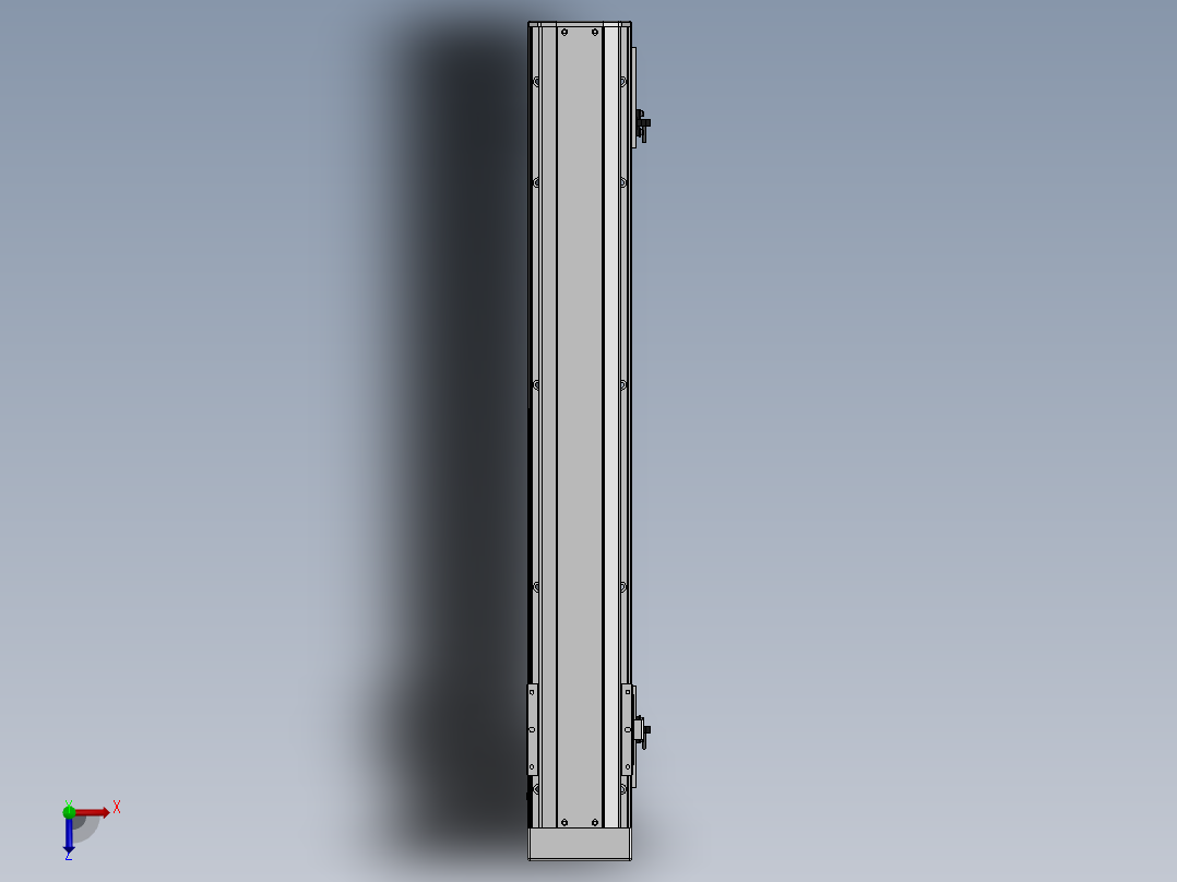 精密模组MY100-T10-600L-BM-P10B-C4-C俯视图