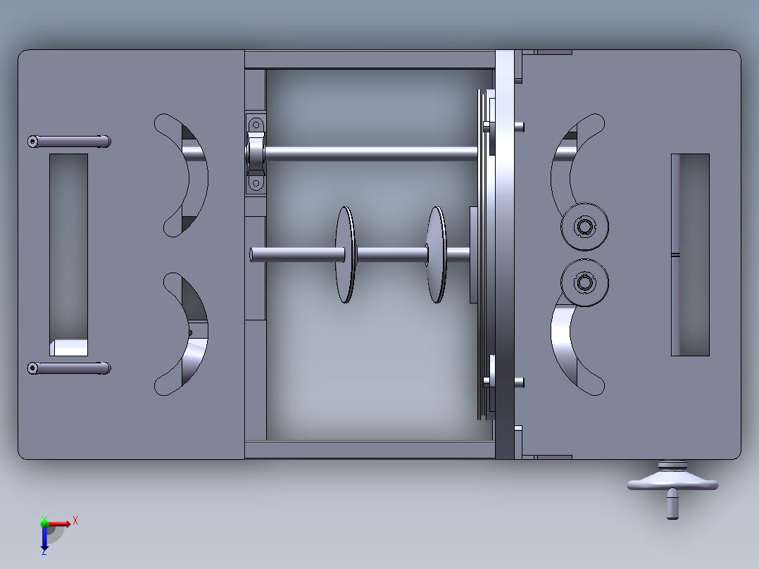 200包装机俯视图