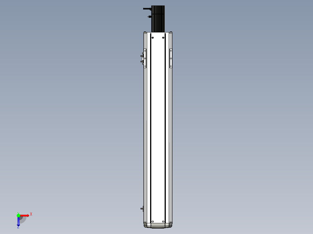 Toyo东佑达直线模组-ETH13-700-BC-200W+煞車俯视图