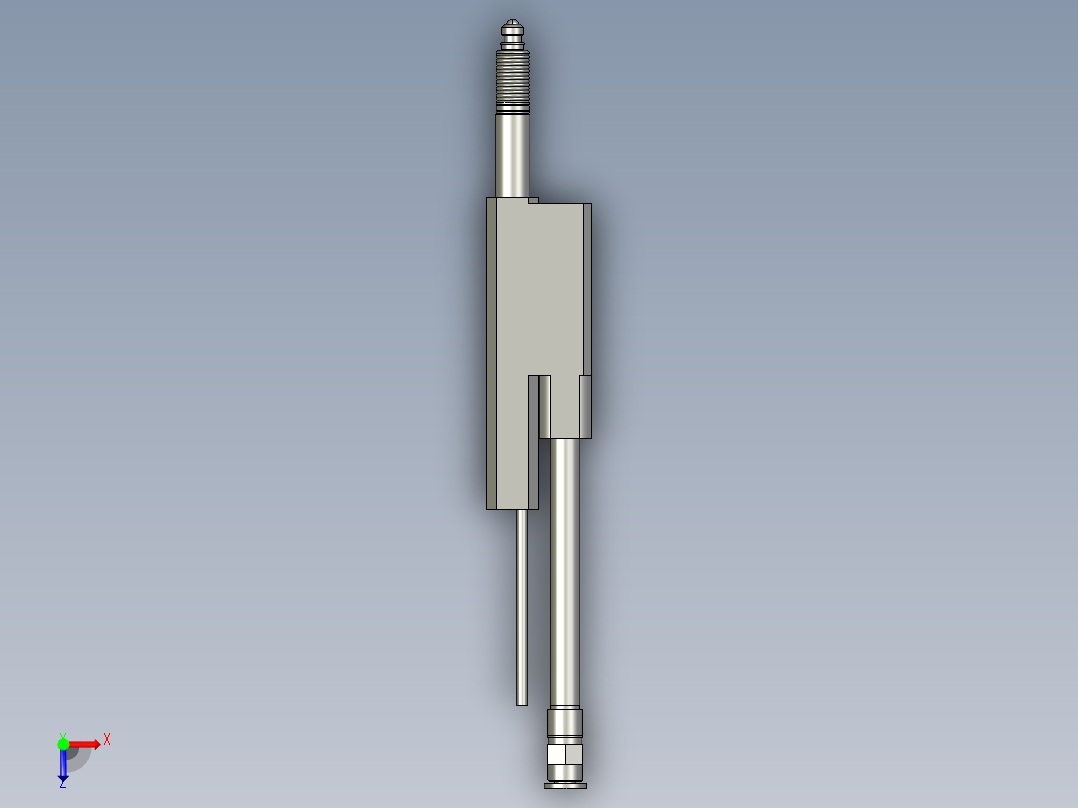 基恩士GT-A22_kc图纸模型俯视图