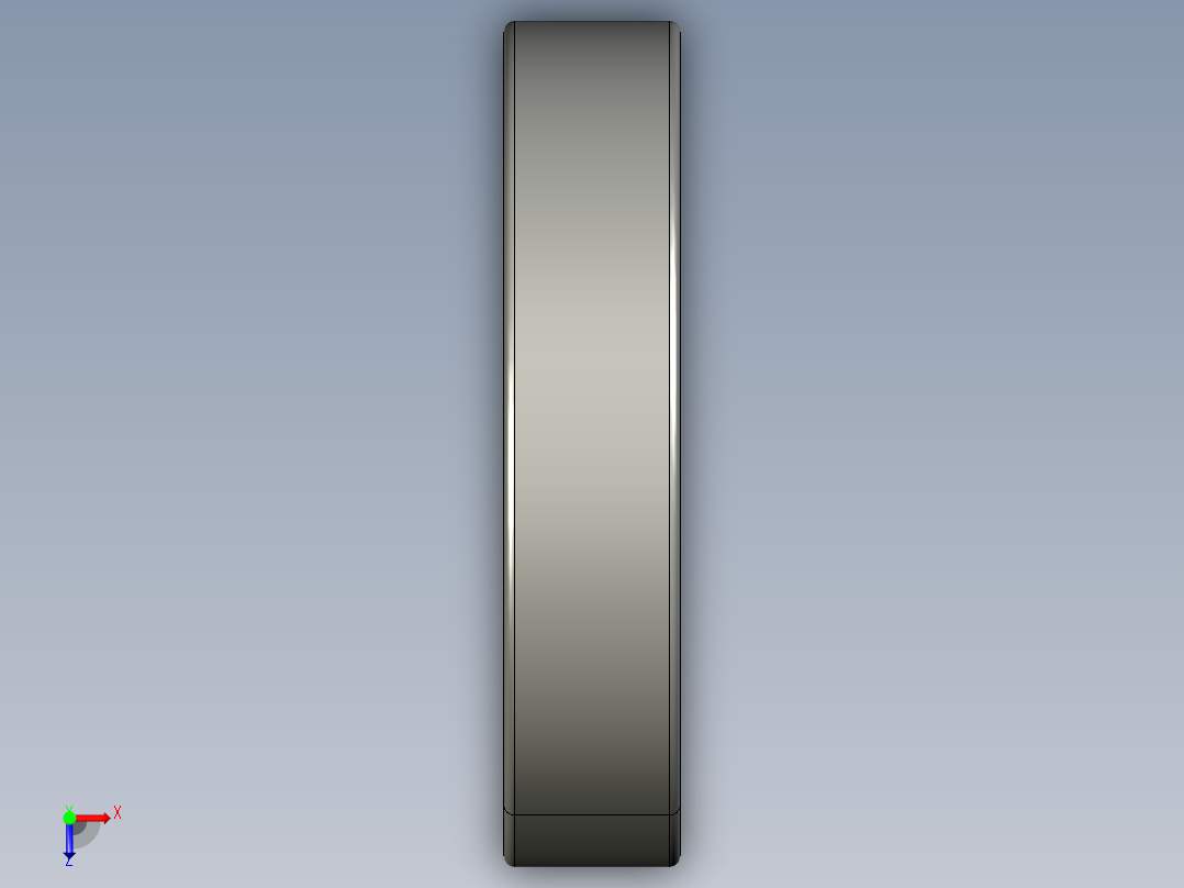 深沟球轴承61802俯视图