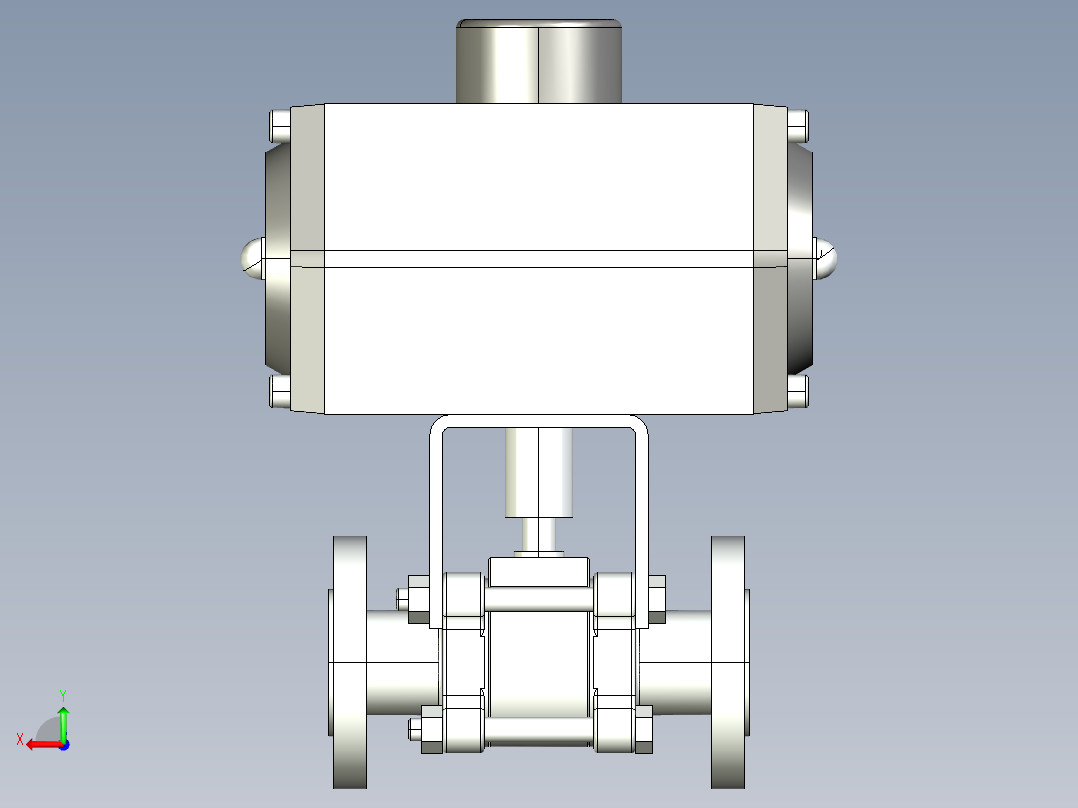 阀门模型-DN16______(____)后视图