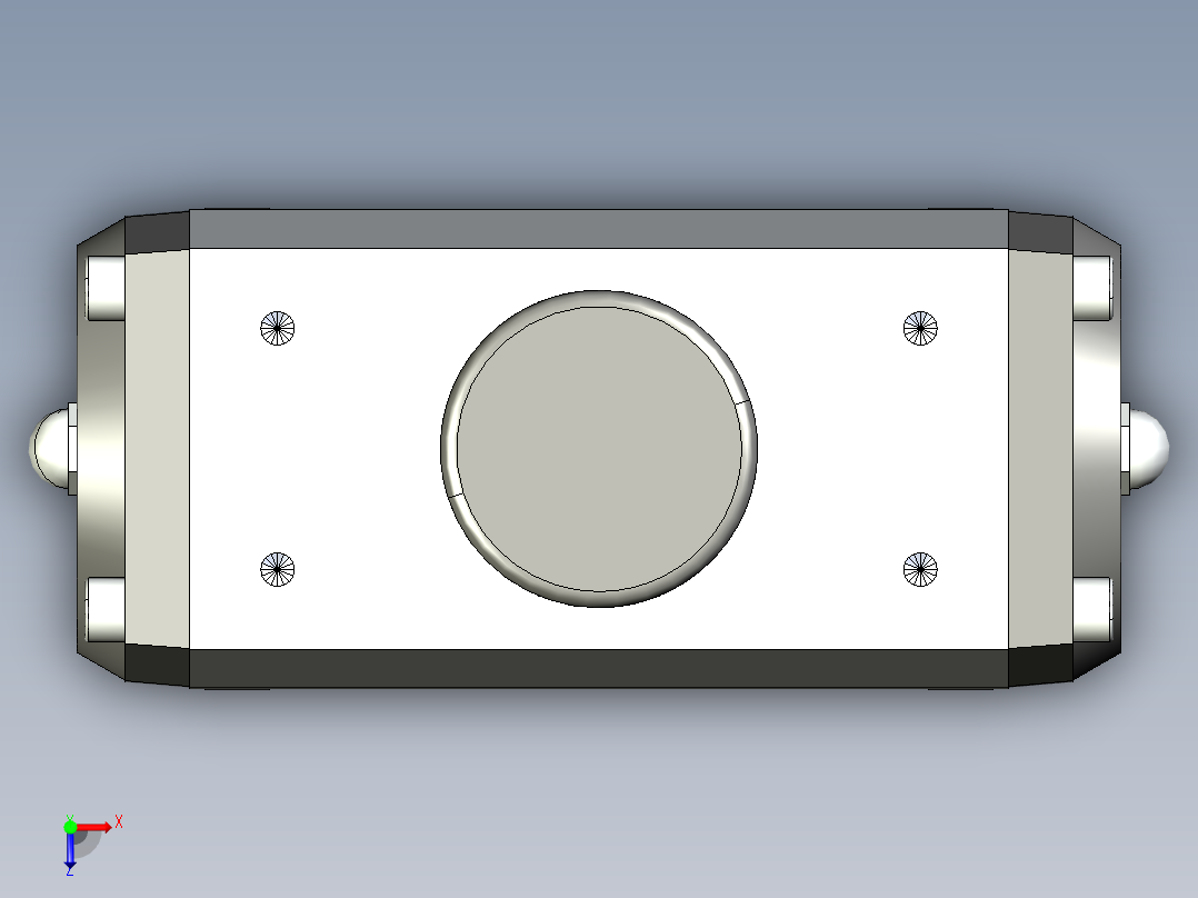 阀门模型-DN16______(____)俯视图
