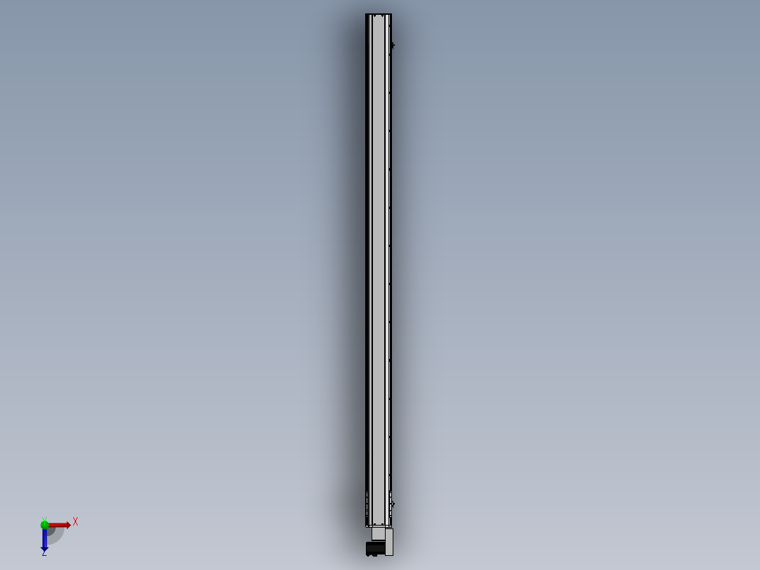 精密模组MT140-L110-2400-R-M40-C4俯视图