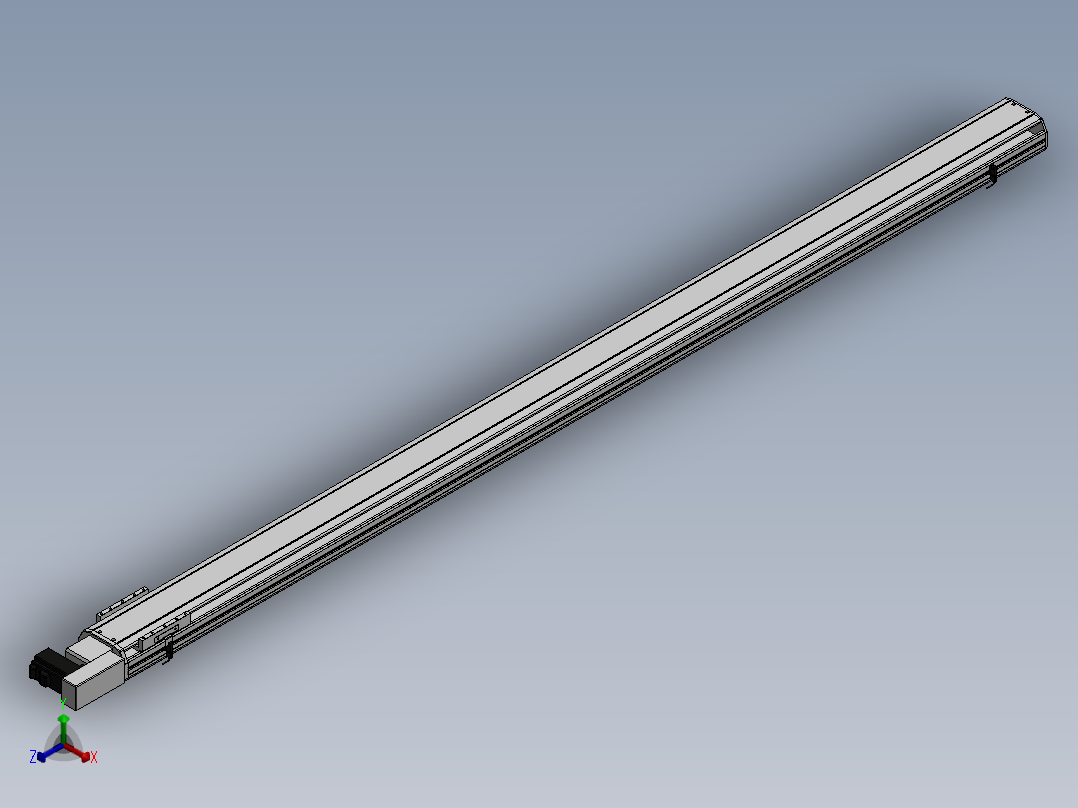 精密模组MT140-L110-2400-R-M40-C4正等轴测图