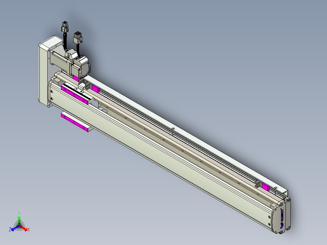 威洛博QF8-Lxx-C-S540-BR-ZP10-C3正等轴测图