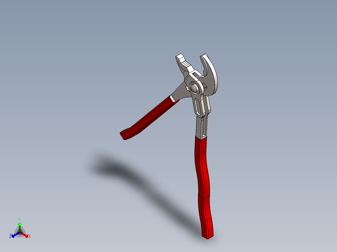 钳子 (29)正等轴测图