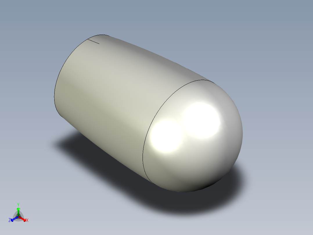 橢圓型把手(壓入式)I.222N-3D多系列多零件图纸模型正等轴测图