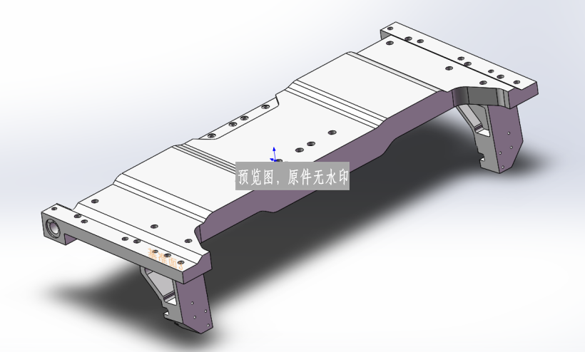 CRH3 CRH380非动力转向架（拖车转向架）sw16可编辑