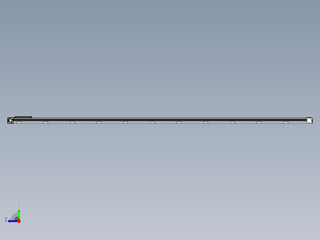 同步带滑台-欧规B8-L176-S4100-L-ZP40-D3-N5右视图