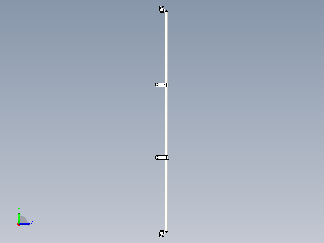 基恩士SL-JB143_side-mount_kc图纸模型左视图